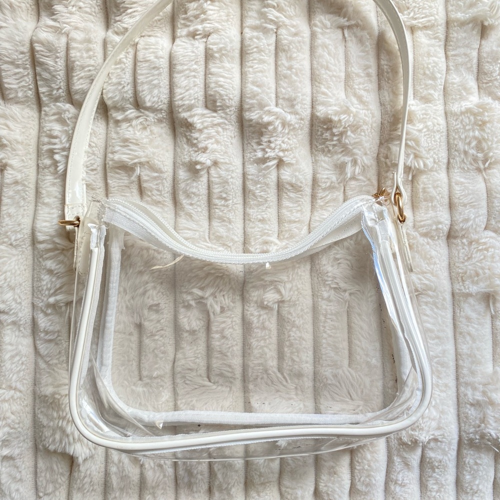Clear White Shoulder Bag